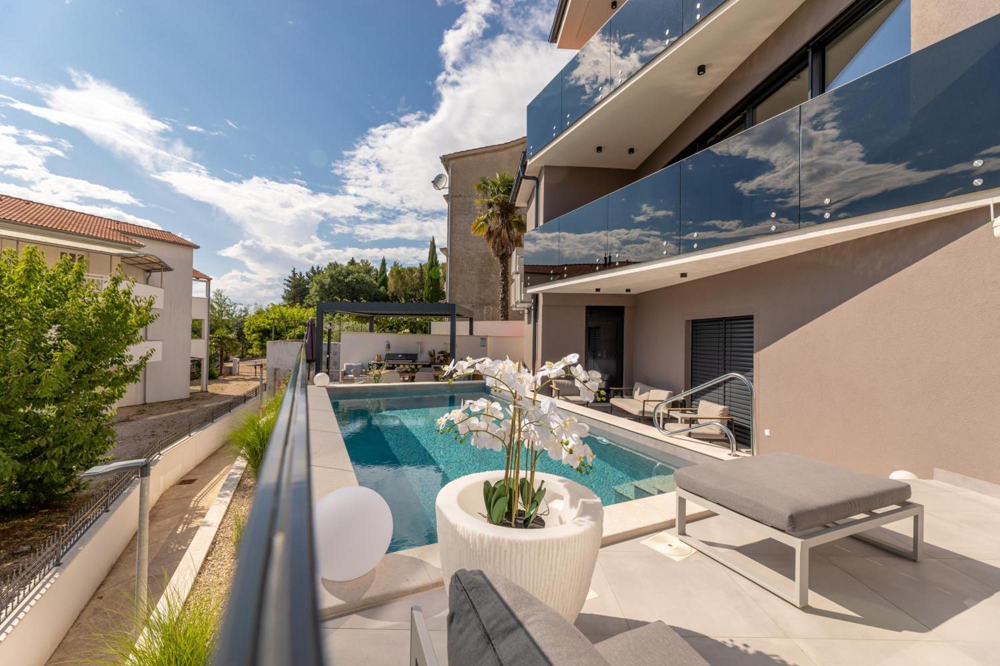Villa Aurea Apartments Malinska De Luxe Buitenkant foto