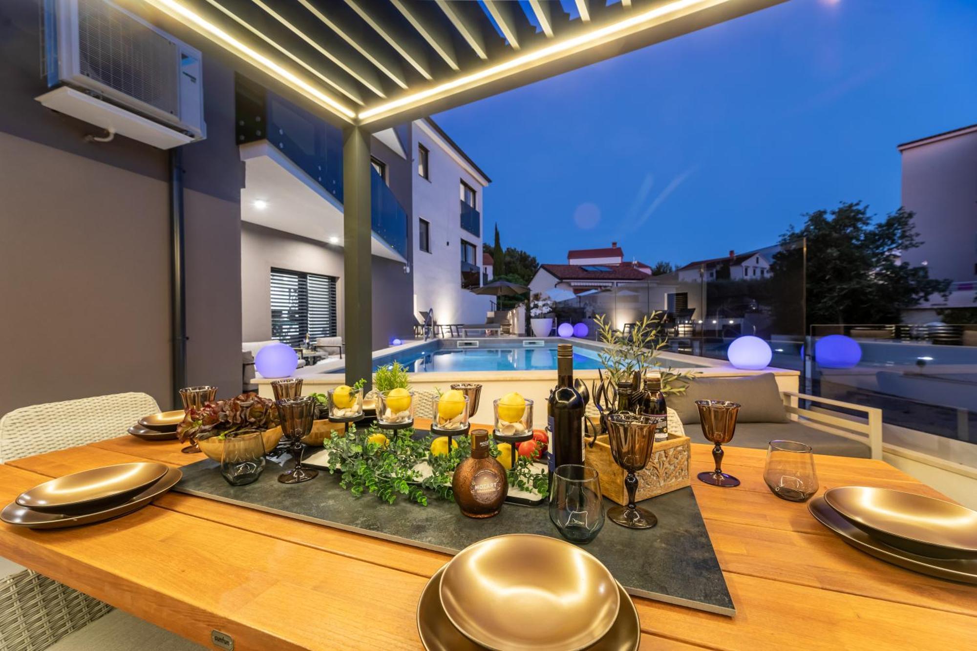 Villa Aurea Apartments Malinska De Luxe Buitenkant foto