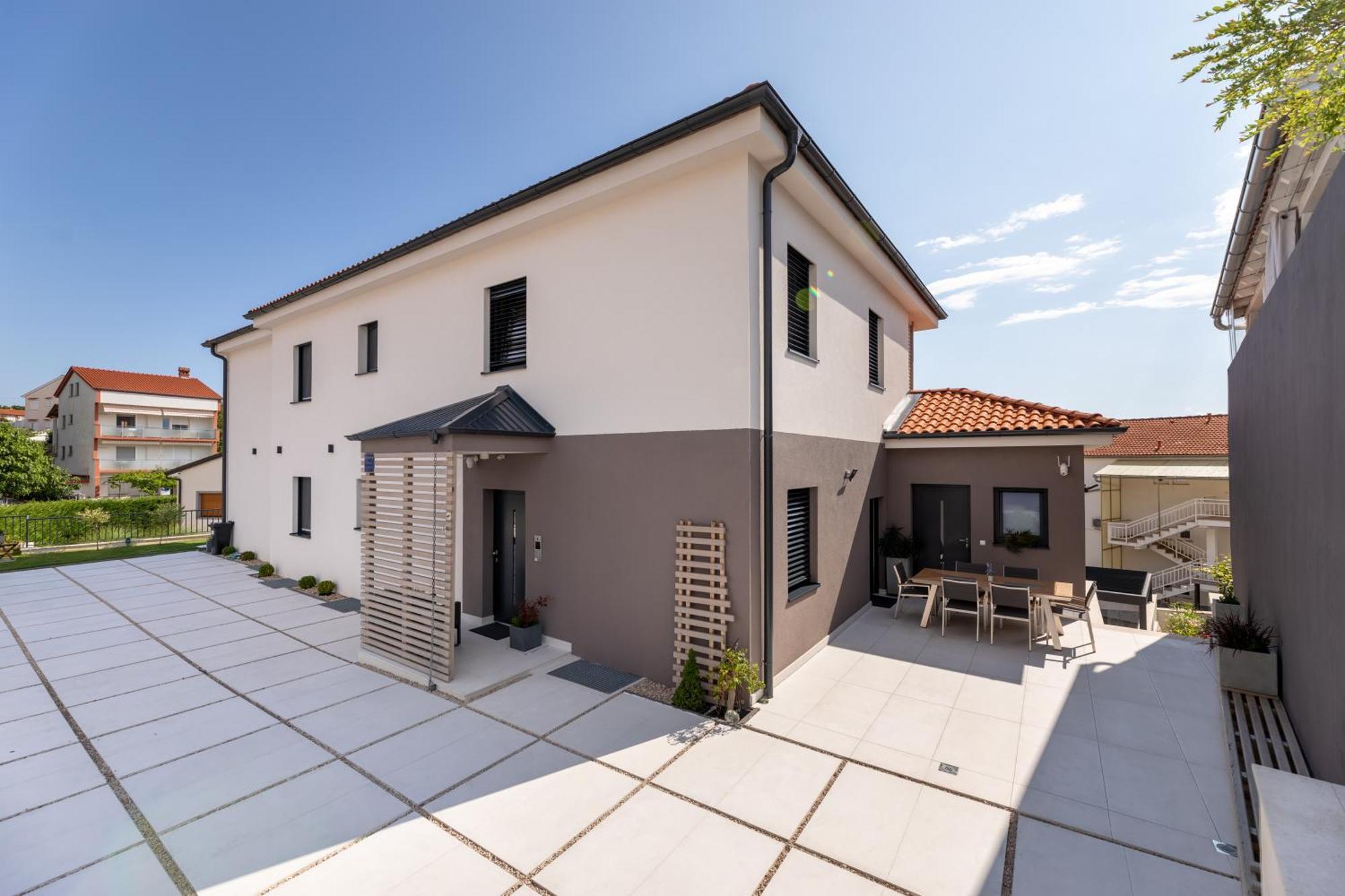 Villa Aurea Apartments Malinska De Luxe Buitenkant foto